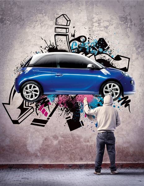 Photograph Paolo Cecchin Opel Adam1 on One Eyeland